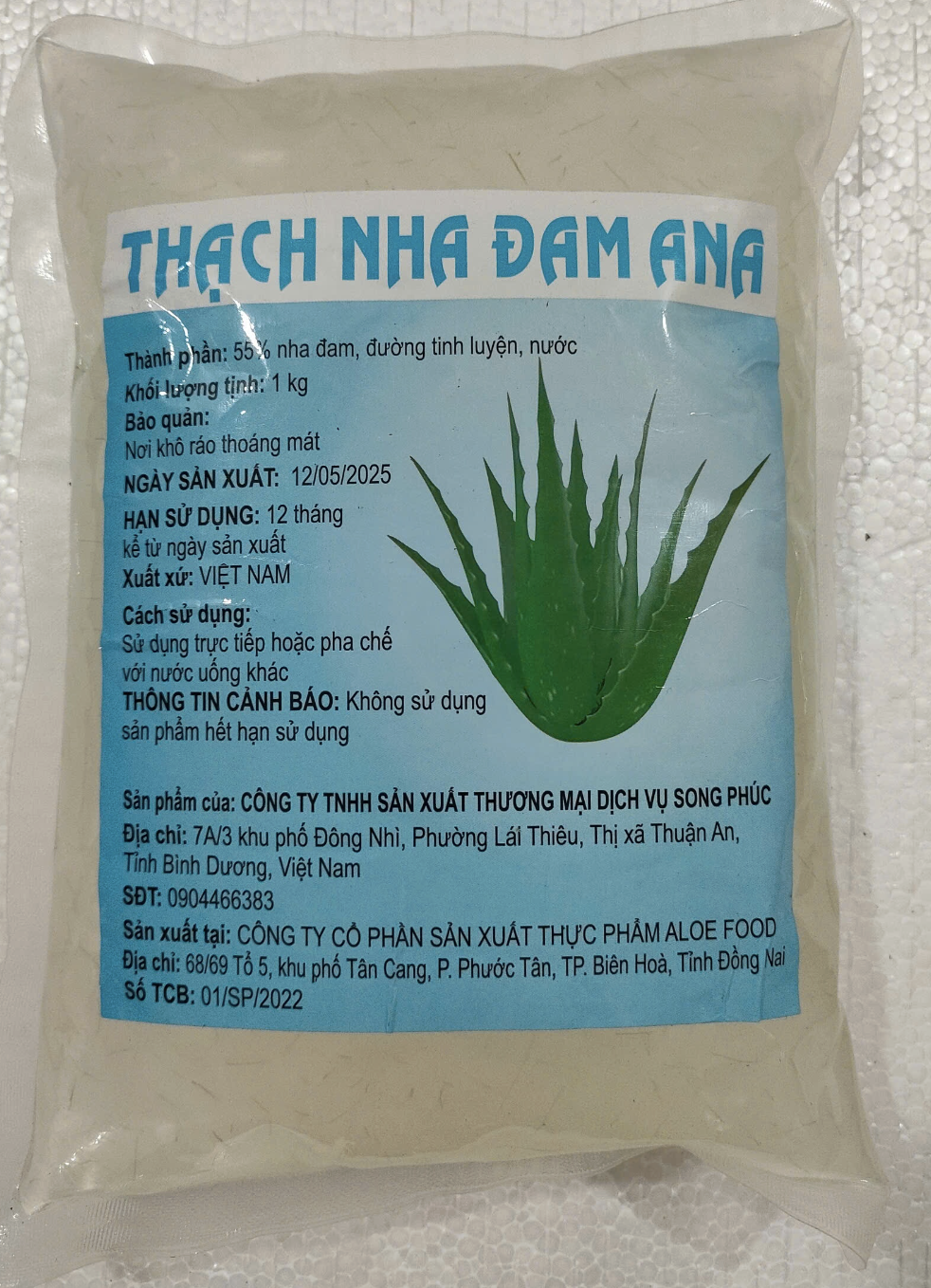 Thạch Ana 1kg